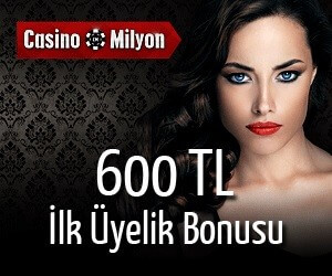 Casino Milyon hoşgeldin bonusu